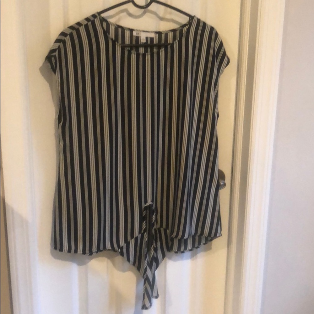 Black and white Blouse